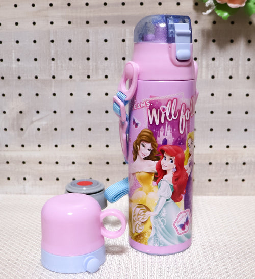 스케이터 디즈니 프린세스 캐릭터 2WAY 스테인리스 보틀 (570ml / 580ml) - 하카타몰
