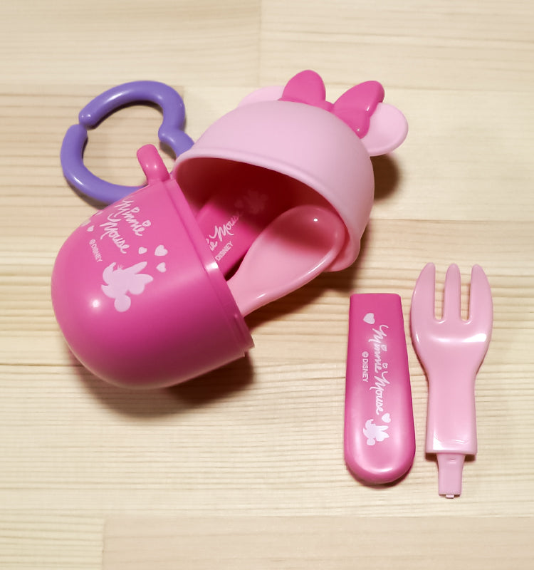 디즈니 미니마우스 휴대용 스푼 포크 케이스 - 주방·식기 - 하카타몰