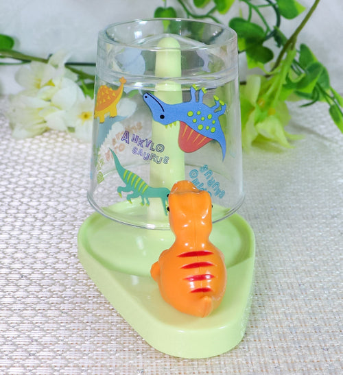 스케이터 DINOSAURS PICTURE BOOK 항균 스탠드 양치컵 UGC1AG - 하카타몰