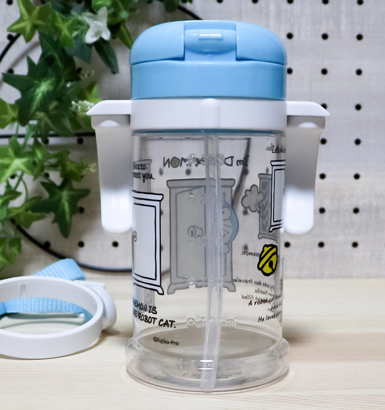 스케이터 도라에몽 2WAY 원터치 빨대컵 370ml KSHW2N - 하카타몰