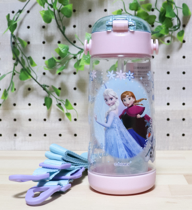 겨울왕국 캐릭터 원푸쉬 스트렙 포함 빨대컵 480ml PDSH5 - 주방·식기 - 하카타몰