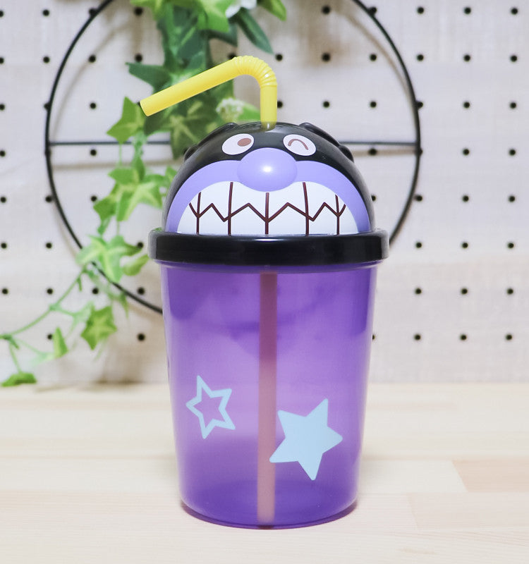 호빵맨 다이컷 빨대컵 300ml (호빵맨, 세균맨, 짤랑이) - 하카타몰