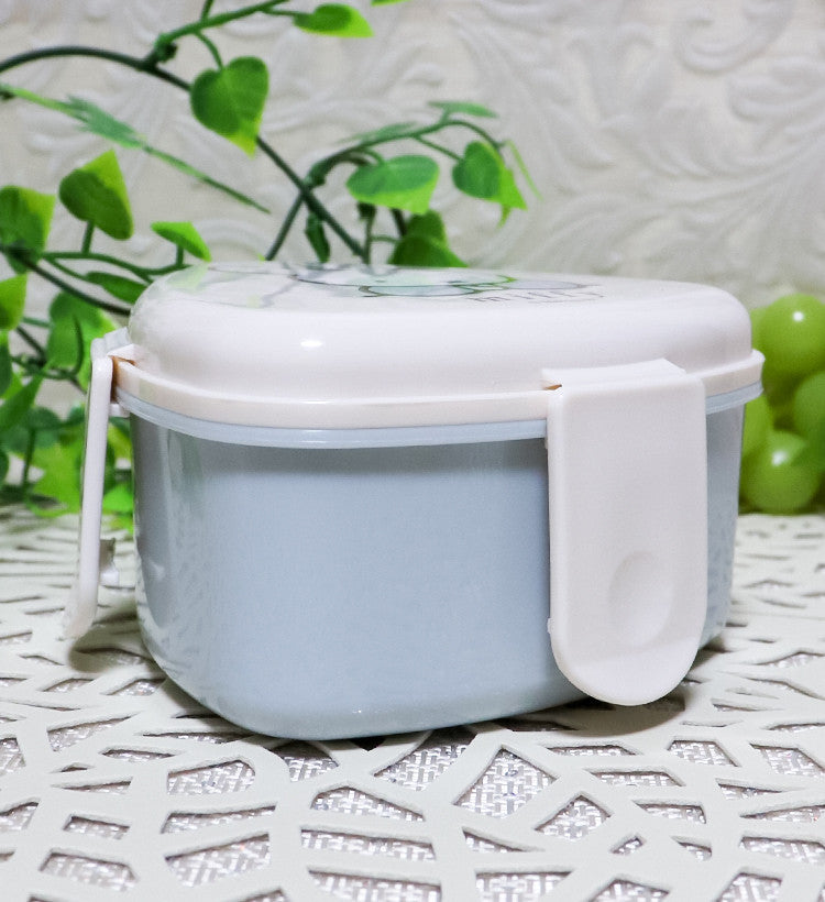 스케이터 미피 캐릭터 삼각김밥용 항균 2단 포크 도시락 500ml ONWT1AG - 주방·식기 - 하카타몰