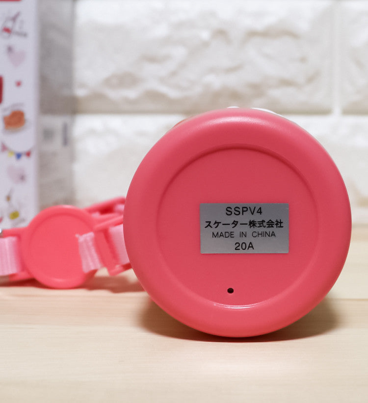 스케이터 헬로키티 3D 원푸쉬 보냉 스테인리스 스트로 보틀 380ml  (스트렙 포함) SSPV4 - 하카타몰