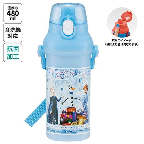 스케이터 겨울왕국 캐릭터 원터치 다이렉트 보틀 480ml PSB5SANAG - 주방·식기 - 하카타몰