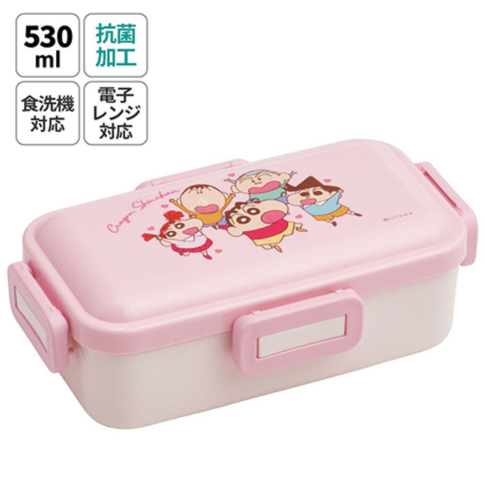 스케이터 짱구 캐릭터 항균 4면락 런치박스 도시락 530ml PFLB6AG - 주방·식기 - 하카타몰