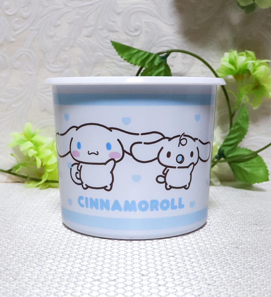 스케이터 시나모롤 캐릭터 원터치 밀폐 보존용기 800ml SOT8 - 하카타몰