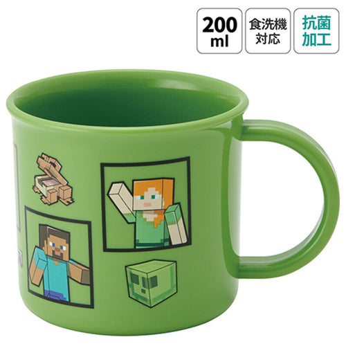 스케이터 마인크래프트 식기세척기 대응 항균 플라스틱 컵 200ml KE4AAG - 하카타몰