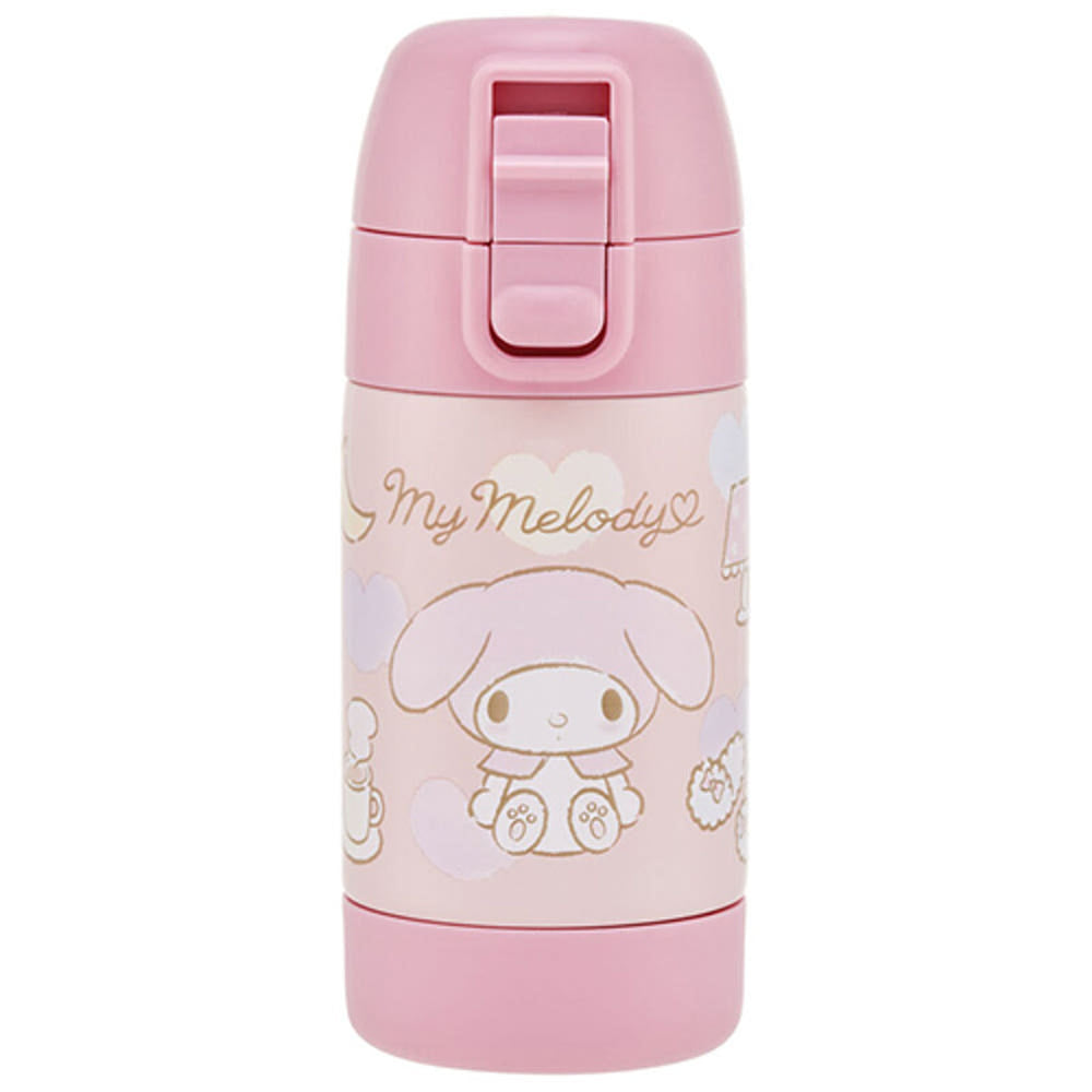스케이터 산리오 마이멜로디 상온 드링크용 원푸쉬 스테인리스 보틀 350ml SSSC4D - 주방·식기 - 하카타몰