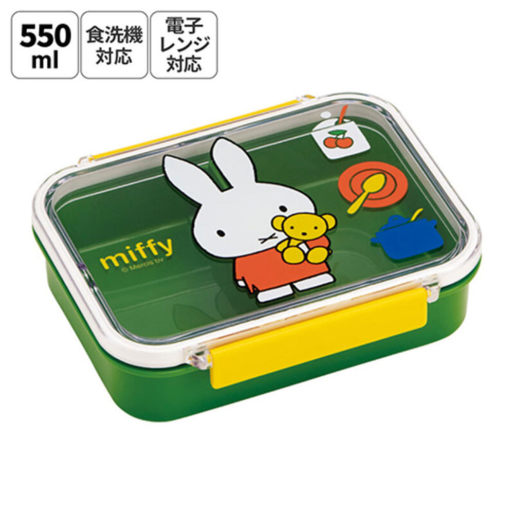 스케이터 식기세척기 대응 미피 캐릭터 타이트웨어 보존용기 550ml PM4CA - 하카타몰