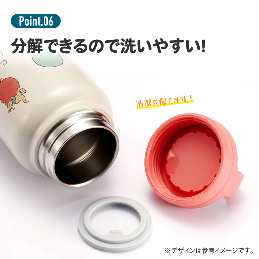 [발주상품 2~4 영업일 후 발송예정] 스케이터 미키마우스 캐릭터 스크류 핸들 머그 보틀 350ml STSC4 - 주방·식기 - 하카타몰