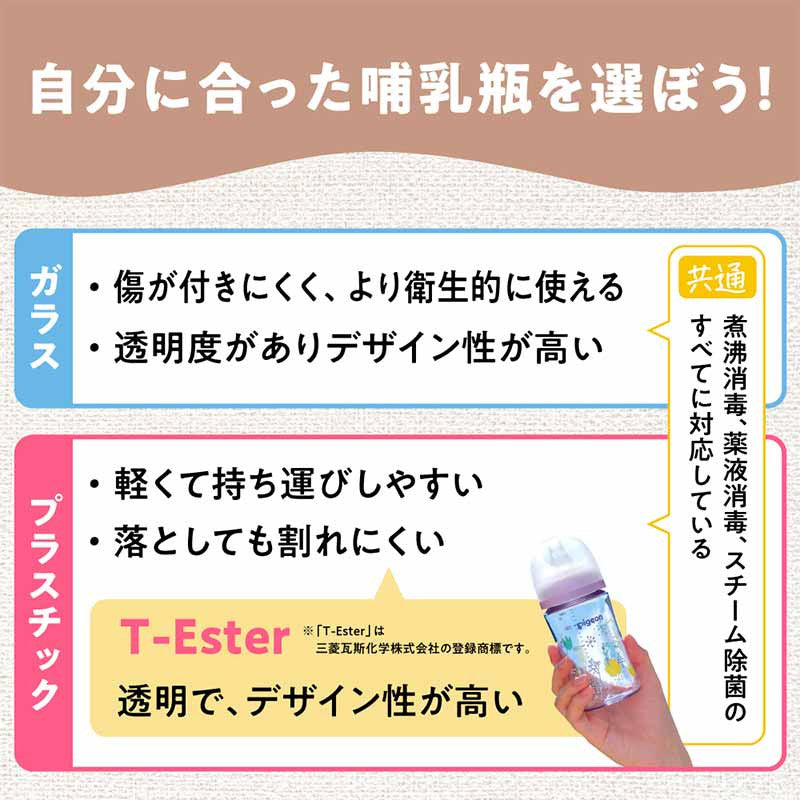 [발주 요청상품] 피죤 모유실감 T-Ester 플라스틱 젖병 240ml Flower Garden - 수유·외출 - 하카타몰