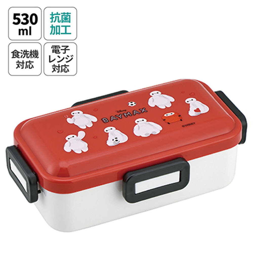 스케이터 베이맥스 캐릭터 항균 4면락 런치박스 도시락 530ml PFLB6AG - 주방·식기 - 하카타몰