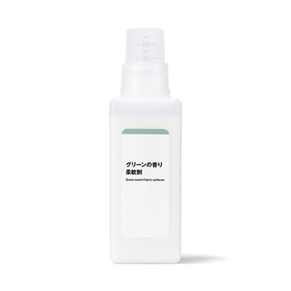 무인양품 식물 유래의 세정성분 그린향 섬유유연제 450ml - 청소·세탁 - 하카타몰