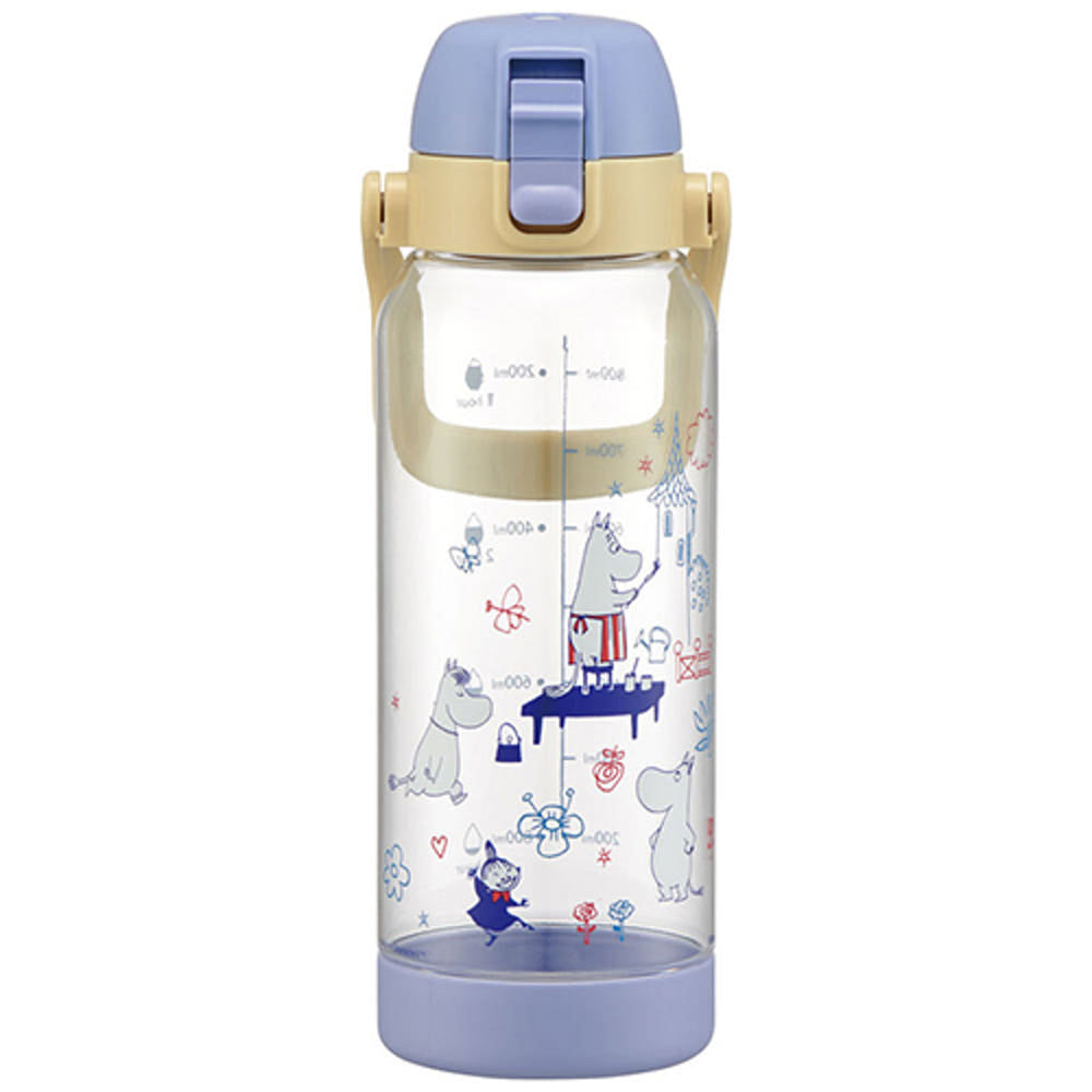 [발주상품 2~4 영업일 후 발송예정] 스케이터 무민 페이트 캐릭터 드링크 마커 보틀 1000ml PDMK10 - 주방·식기 - 하카타몰
