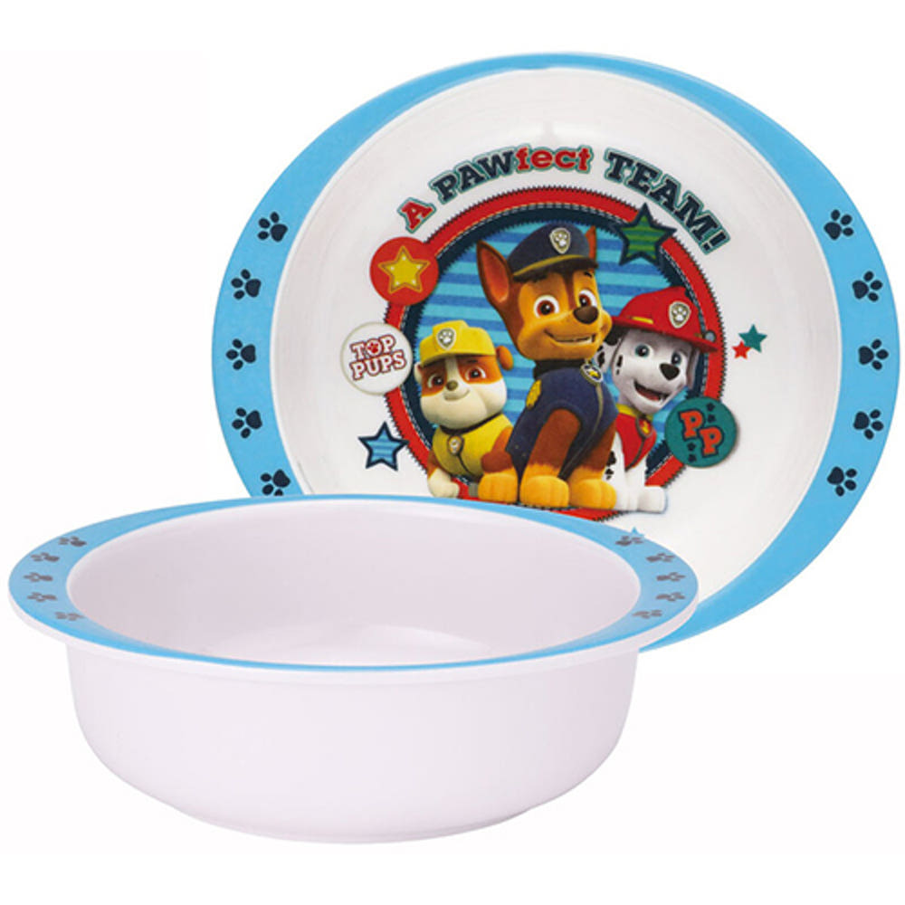 스케이터 퍼피 구조대 캐릭터 멜라민 그릇 260ml M340 - 주방·식기 - 하카타몰