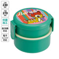 스케이터 밤비 레트로 캐릭터 항균 원형2단 포크 도시락 500ml ONWR1AG - 주방·식기 - 하카타몰