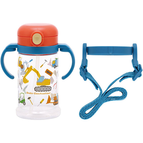 스케이터 일하는 자동차 캐릭터 2WAY 원터치 빨대컵 370ml KSHW2N - 주방·식기 - 하카타몰