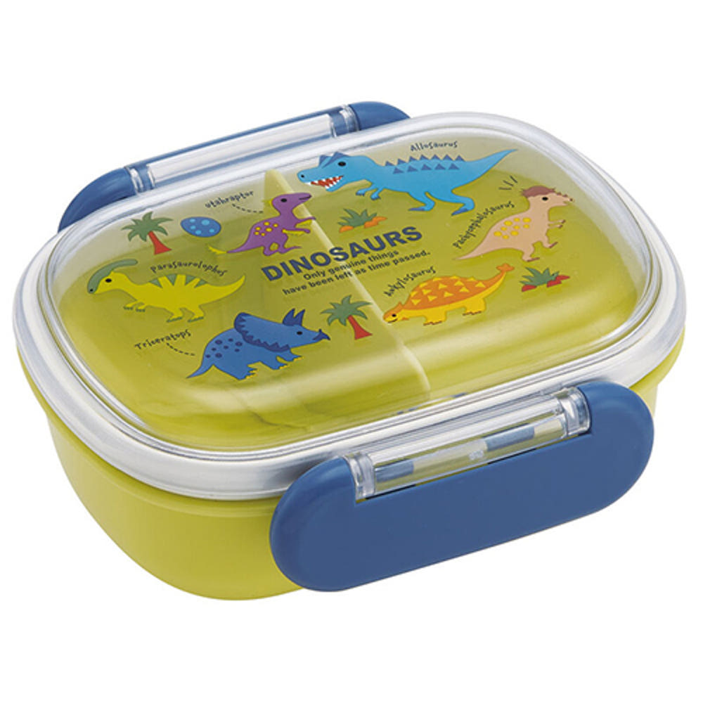 [발주상품 2~4 영업일 후 발송예정] 스케이터 DINOSAURS PICTURE BOOK 캐릭터 항균 도시락 런치박스 270ml QAF1AG - 주방·식기 - 하카타몰