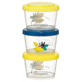 [발주상품 2~4 영업일 후 발송예정] 스케이터 가스파드와 리사 레몬 캐릭터 조인트식 보존용기 3P세트 SIJ3 - 하카타몰