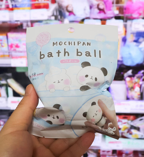말랑말랑 팬더 캐릭터 마스코트 바스볼 입욕제 1개입 딸기향 60g - 욕실/입욕용품 - 하카타몰