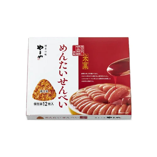 야마야 명란 센베이 12매입 - 하카타몰