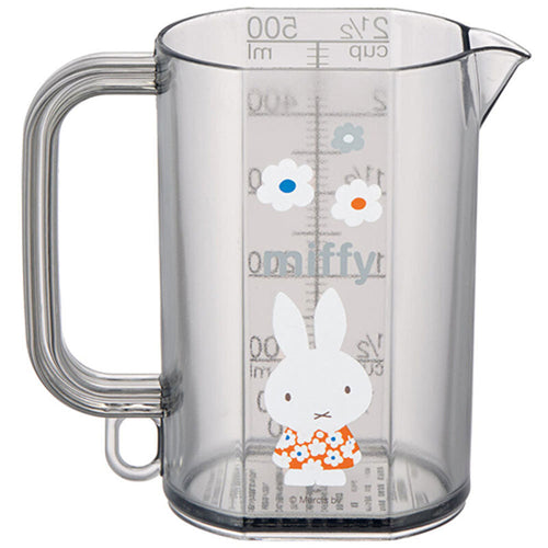 스케이터 미피 모노톤 캐릭터 메저 눈금 계량컵 500ml MMC1 - 하카타몰