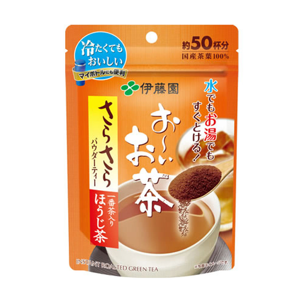 이토엔 사라사라 호지차 분말가루 40g - 하카타몰
