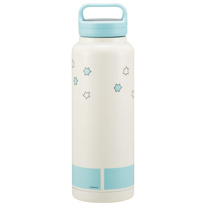 [발주상품 2~4 영업일 후 발송예정] 스케이터 미피 캐릭터 스크류 핸들 머그 보틀 1200ml STSC12 - 주방·식기 - 하카타몰
