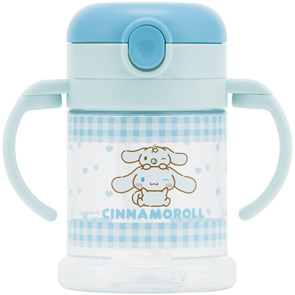 스케이터 산리오 시나모롤 캐릭터 접이식 핸들 원터치 빨대컵 260ml KSHW1N - 주방·식기 - 하카타몰