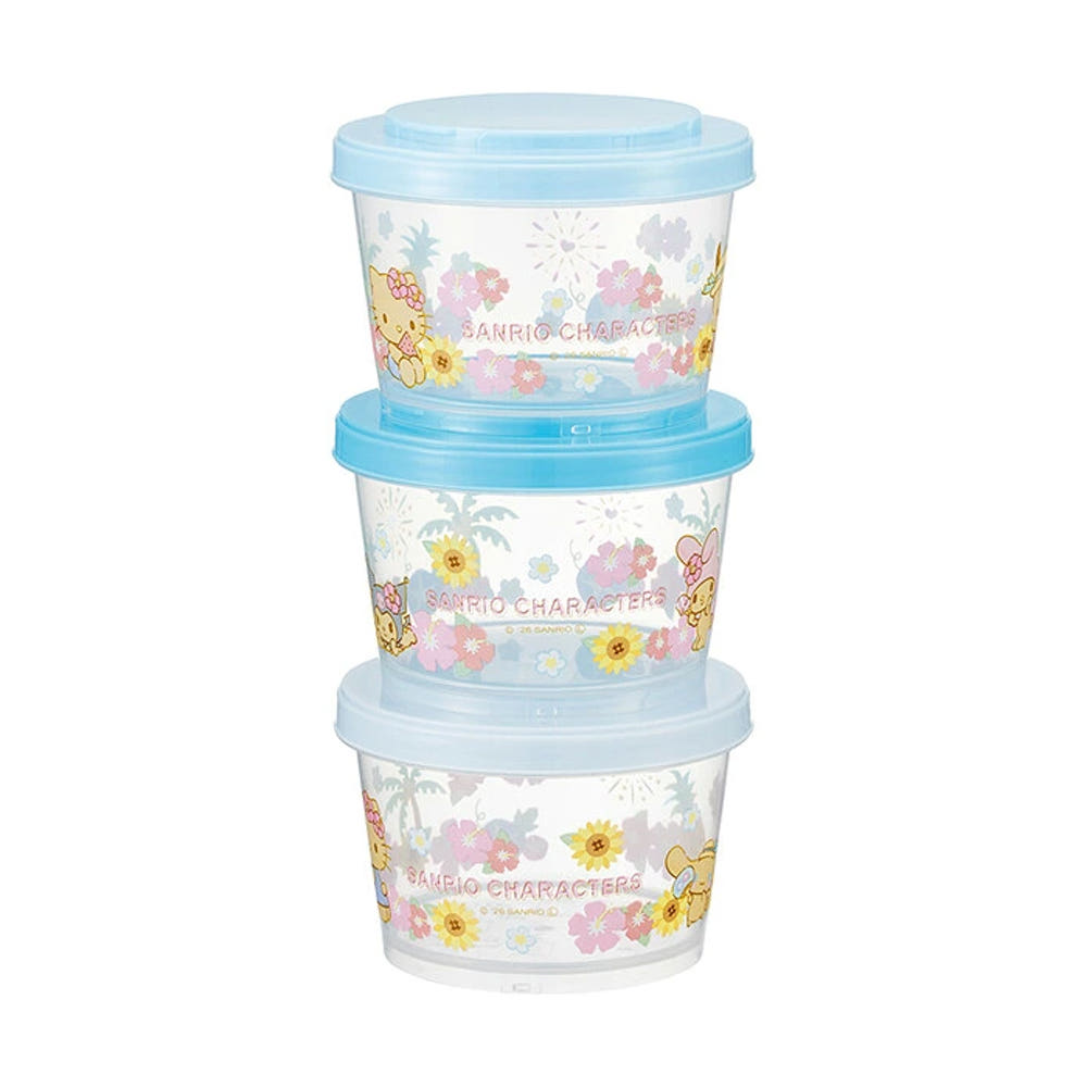 스케이터 Sanrio Characters Summer 조인트식 보존용기 3P세트 SIJ3 - 하카타몰