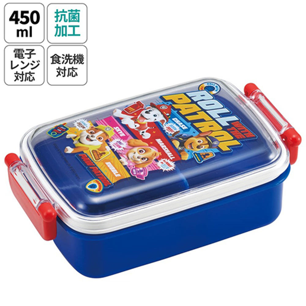 스케이터 퍼피 구조대 캐릭터 식기세척기 대응 항균 도시락 런치박스 450ml RBF3ANAG - 주방·식기 - 하카타몰