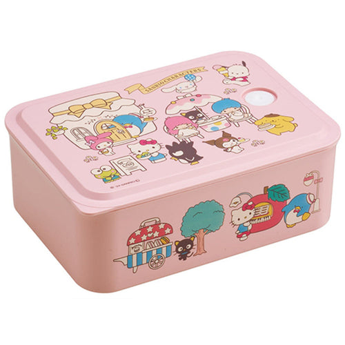 스케이터 산리오 캐릭터즈 cute village 캐릭터 소풍 런치 케이스 M 700ml PL70B - 하카타몰