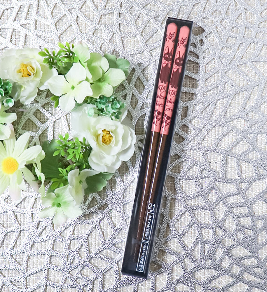 스케이터 지브리 마녀배달부 키키 핑크 캐릭터 젓가락 21cm ANN4SQ - 주방·식기 - 하카타몰