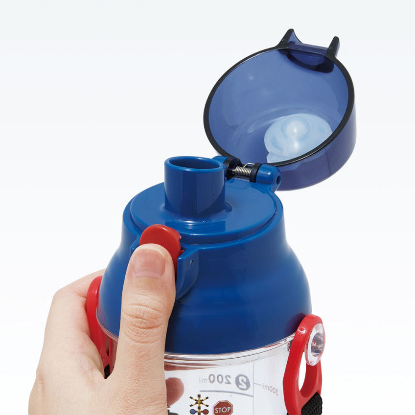 스케이터 GO GO TRAIN 캐릭터 원터치 클리어 눈금 보틀 480ml  PSB5TRC - 주방·식기 - 하카타몰