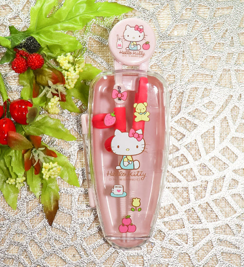 스케이터 산리오 헬로키티 캐릭터 디럭스 트레이닝 젓가락 ADXT1S - 주방·식기 - 하카타몰