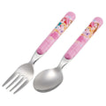 스케이터 디즈니 프린세스 캐릭터 식기세척기 대응 스푼 포크 세트 14cm SFR1 - 주방·식기 - 하카타몰