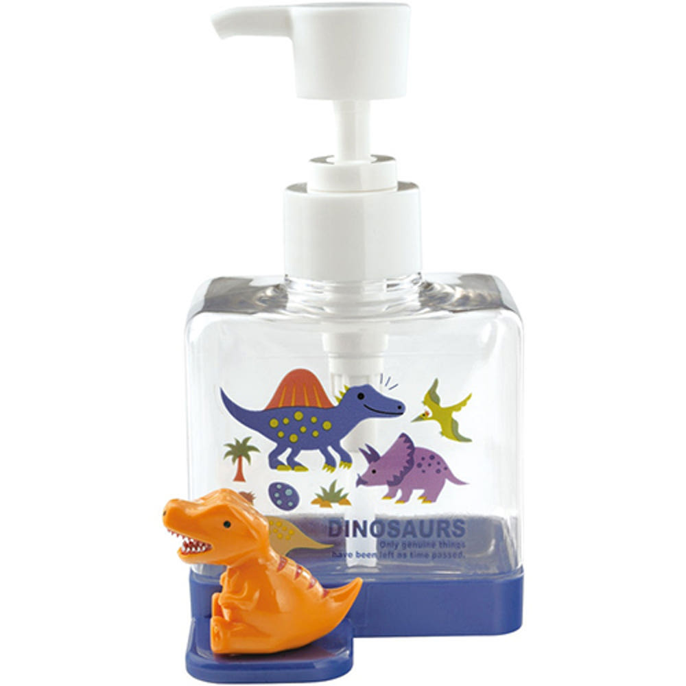 [발주상품 2~4 영업일 발송예정] 스케이터 DINOSAURS 캐릭터 마스코트 비누 디스펜서 250ml BSSD1 - 하카타몰