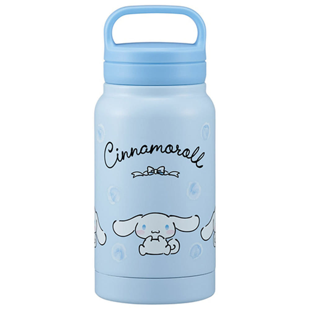 스케이터 산리오 시나모롤 수채화 코스메 캐릭터 스크류 핸들 머그 보틀 350ml STSC4 - 주방·식기 - 하카타몰