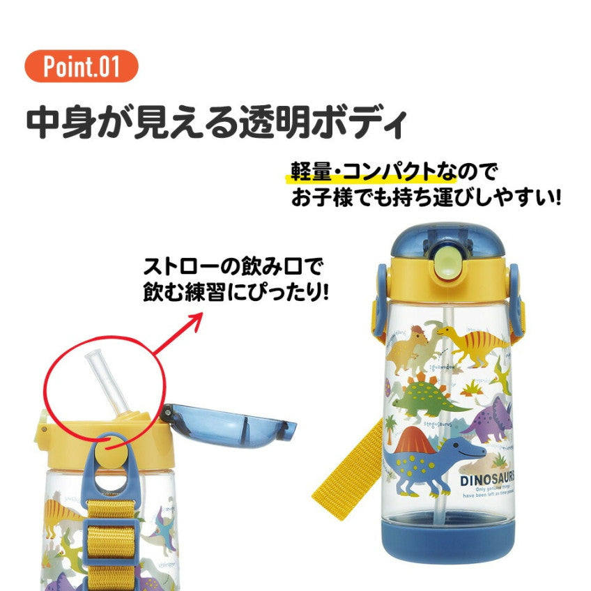 스케이터 토이스토리 캐릭터 원푸쉬 스트로 보틀 480ml PDSH5 - 주방·식기 - 하카타몰