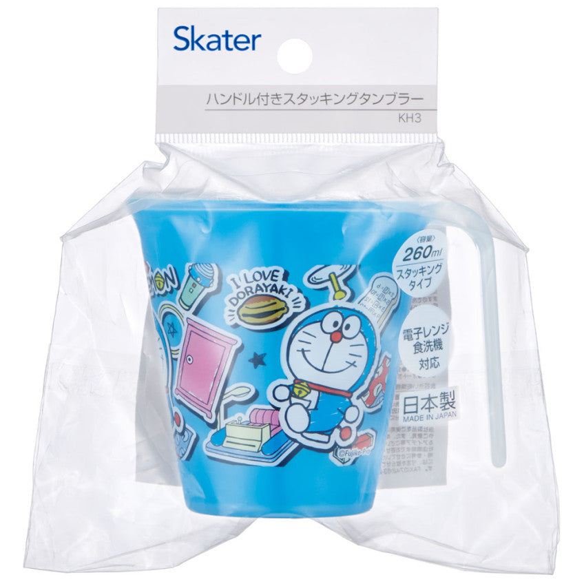 스케이터 도라에몽 스티커 캐릭터 스태킹 텀블러 260ml KH3 - 주방·식기 - 하카타몰