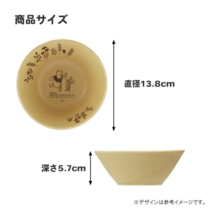 [발주상품 2~4 영업일 후 발송예정] 스케이터 아리엘 캐릭터 도자기 미노야키 볼 그릇 13cm CHBW13 - 주방·식기 - 하카타몰