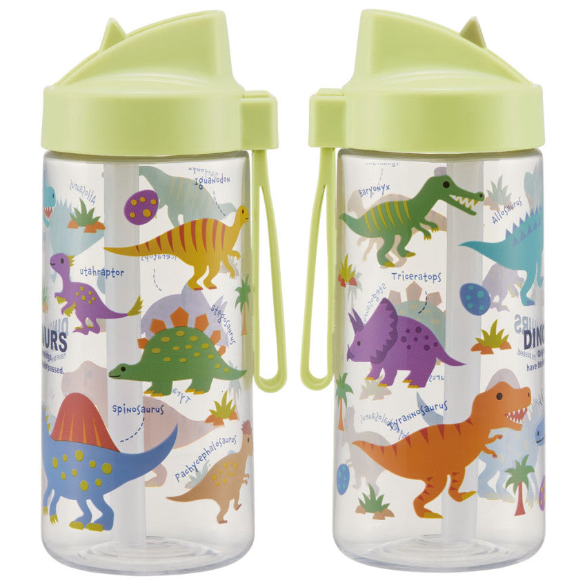 스케이터 DINOSAURS PICTURE BOOK 캐릭터 스트로 보틀 500ml PSTB5 - 주방·식기 - 하카타몰