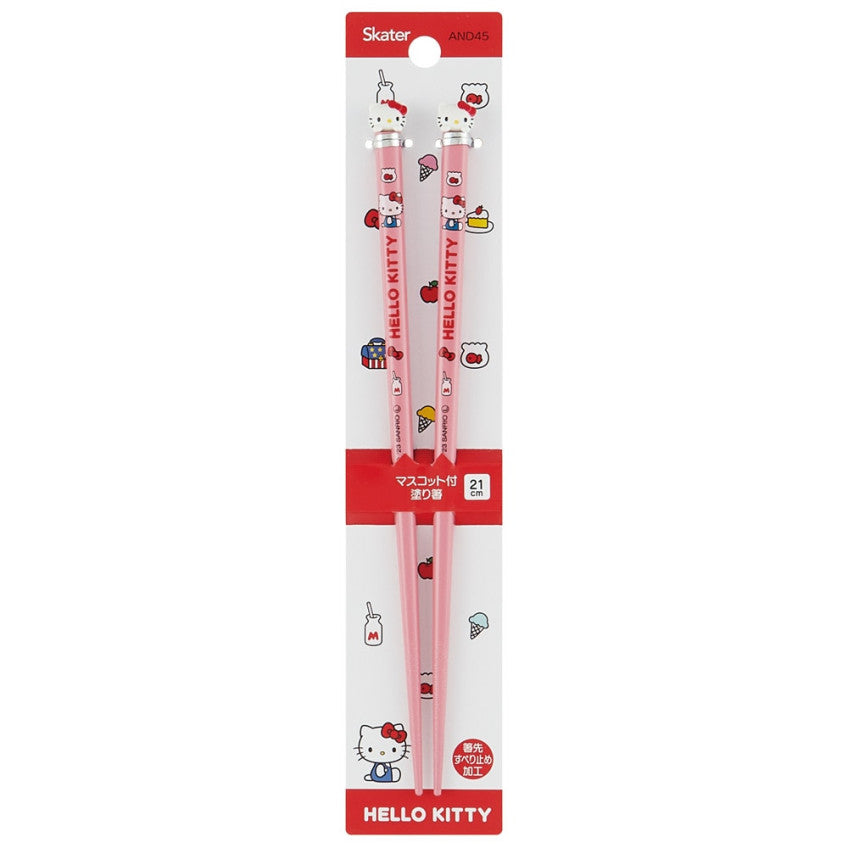 스케이터 산리오 헬로키티 캐릭터 마스코트 젓가락 21cm AND45 - 주방·식기 - 하카타몰