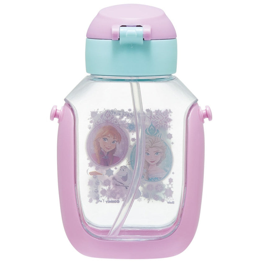 [발주상품 2~4 영업일 후 발송예정] 스케이터 겨울왕국 캐릭터 원푸쉬 스트로 보틀 530ml PDSH6DX - 주방·식기 - 하카타몰
