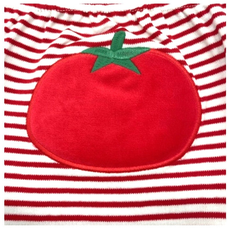 [발주상품] 허그첨프렌즈 토마토 스트라이프 몽키팬츠 레깅스 80~95cm - 의류 - 하카타몰