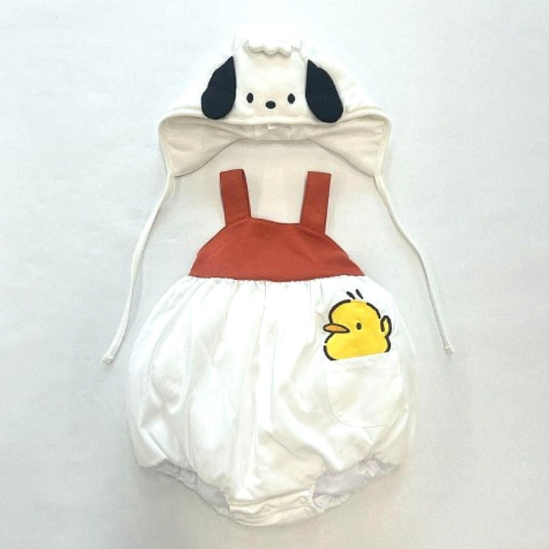 [발주상품] 산리오 포차코 코스튬 사로펫 후드 세트 70~100cm - 하카타몰