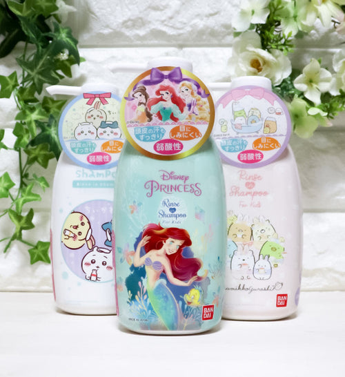 반다이 린스 인 펌프 샴푸 300ml (프린세스 / 스밋코구라시 / 치이카와) - 헤어케어 - 하카타몰