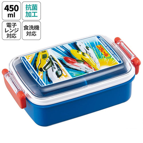 스케이터 프라레일 캐릭터 식기세척기 대응 항균 도시락 런치박스 450ml RBF3ANAG - 하카타몰
