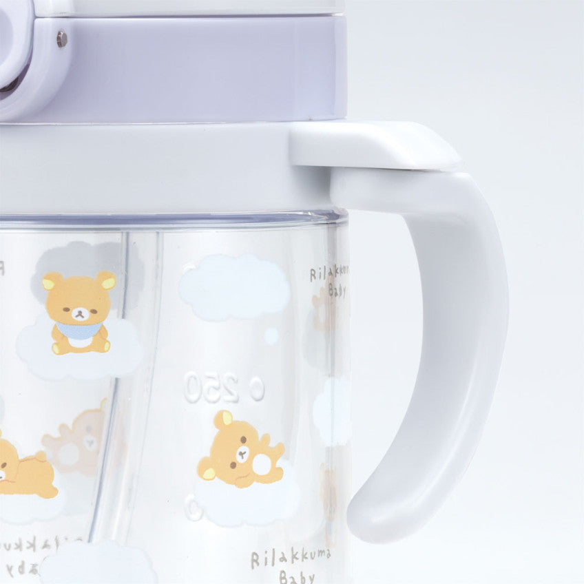 스케이터 리락쿠마 베이비 2WAY 원터치 빨대컵 370ml KSHW2N - 주방·식기 - 하카타몰